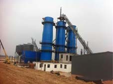 　　The kaolin calcining shaft kiln of Shaanxi Yilianya Industrial Group Co., Ltd. constructed by our company was successfully completed! A single kiln has been successfully ignited for trial production and passed the observation and recognition of superior leaders!