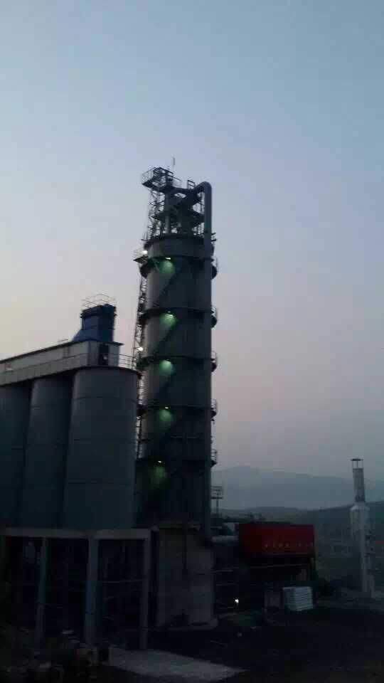 Congratulations on the successful ignition of the lime shaft kiln of Zhantong White Ash Plant constructed by our company!
